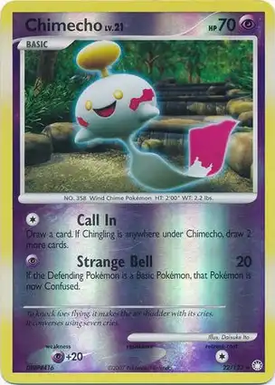 Chimecho 22/123 Mysterious Treasures