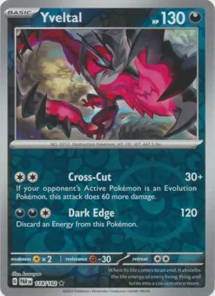 Yveltal 118/182 Paradox Rift