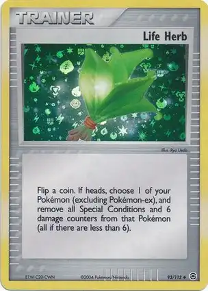 Life Herb 93/112 EX FireRed & LeafGreen