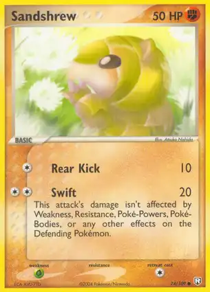 Sandshrew 74/109 EX Team Rocket Returns