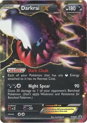 Darkrai EX BW46 Black & White Promos