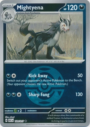 Mightyena 129/217 Ascended Heroes