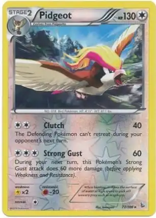 Pidgeot 77/106 Flashfire