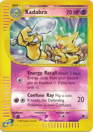Kadabra 84/165 Expedition Base Set