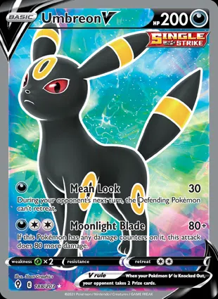 Umbreon V 188/203 Evolving Skies