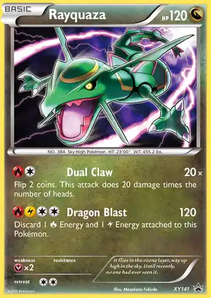 Rayquaza XY141 XY Promos