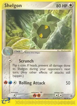 Shelgon 20/97 EX Dragon