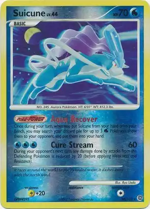 Suicune 19/132 Secret Wonders