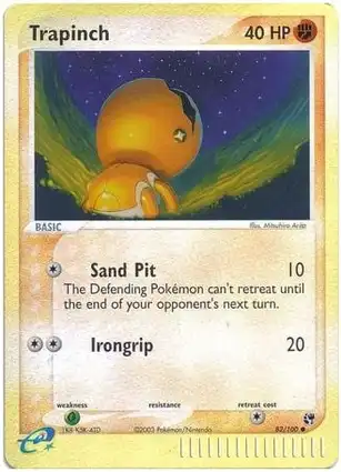 Trapinch 82/100 EX Sandstorm