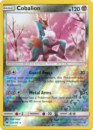 Cobalion 129/214 Lost Thunder