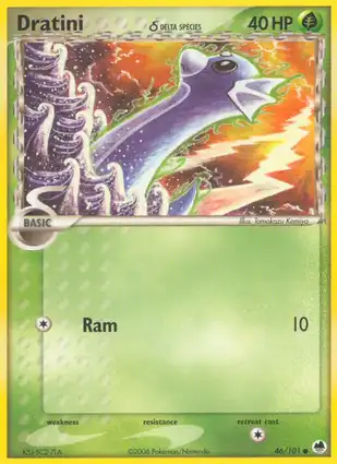 Dratini 46/101 EX Dragon Frontiers