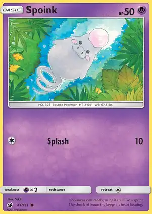 Spoink 41/111 Crimson Invasion