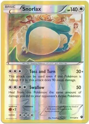 Snorlax 77/124 Fates Collide