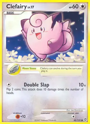 Clefairy 83/132 Secret Wonders