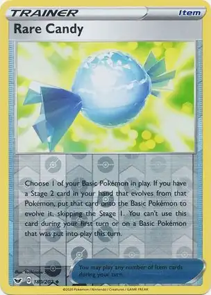 Rare Candy 180/202 Sword & Shield