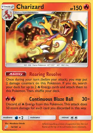 Charizard 14/181 Team Up