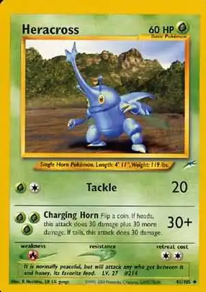 Heracross 41/105 Neo Destiny