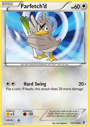 Farfetch'd 107/149 Boundaries Crossed
