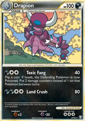 Drapion 4/102 Triumphant