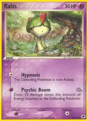 Ralts 60/101 EX Dragon Frontiers