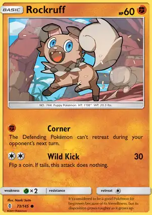 Rockruff 73/145 Guardians Rising