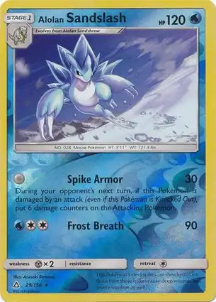 Alolan Sandslash 29/156 Ultra Prism