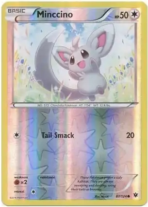 Minccino 87/124 Fates Collide