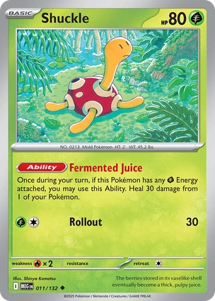 Shuckle 011/132 Mega Evolution