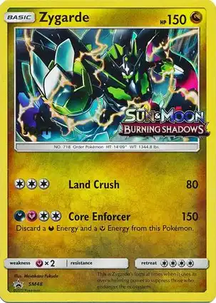 Zygarde SM48 Sun & Moon Promos