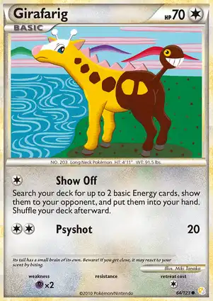 Girafarig 64/123 HeartGold & SoulSilver