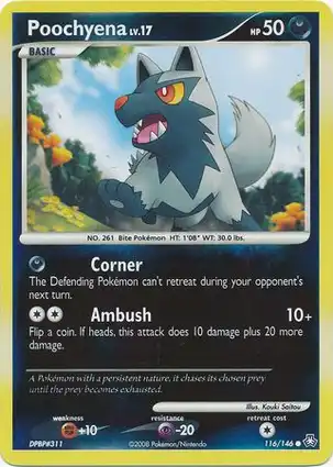 Poochyena 116/146 Legends Awakened