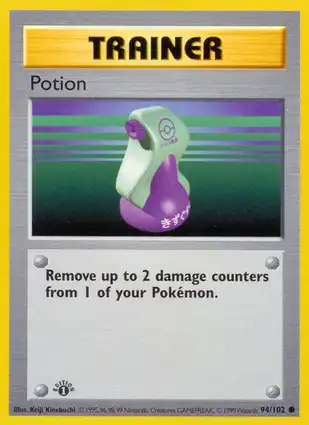 Potion 94/102 Base Set 1st Edition