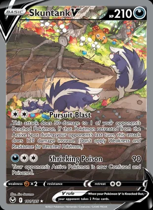 Skuntank V 181/195 Silver Tempest