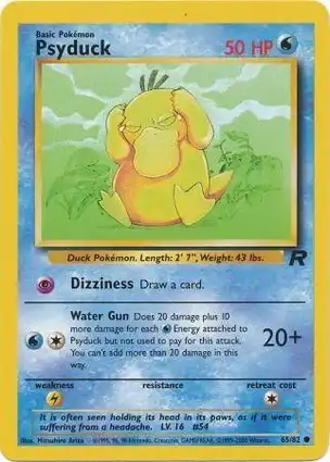 Psyduck 65/82 Team Rocket