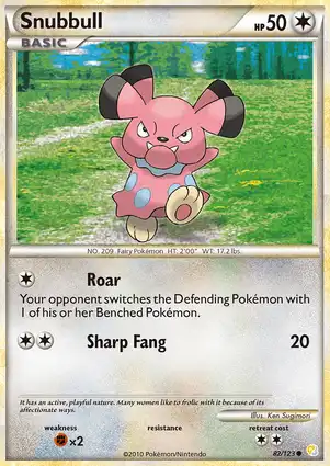 Snubbull 82/123 HeartGold & SoulSilver