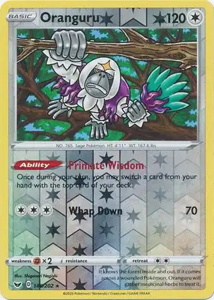 Oranguru 148/202 Sword & Shield
