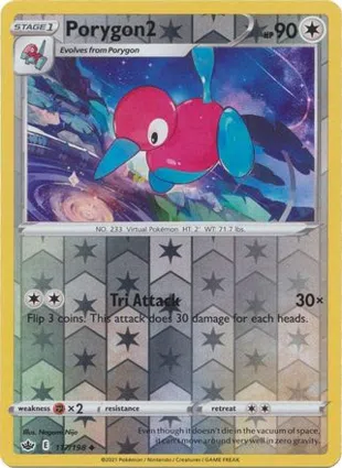 Porygon2 117/198 Chilling Reign