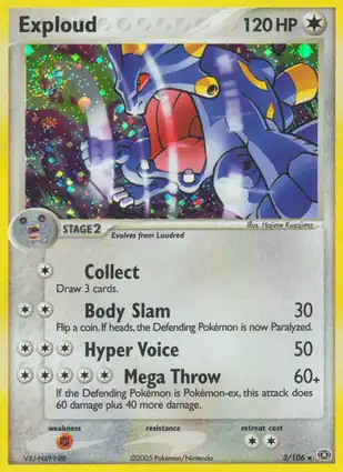 Exploud 3/106 EX Emerald