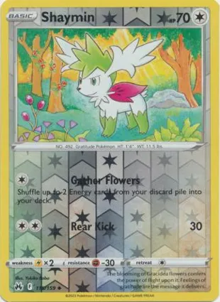 Shaymin 115/159 Crown Zenith