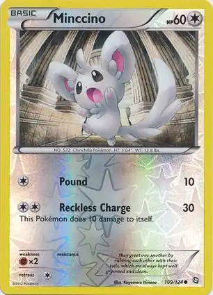 Minccino 109/124 Dragons Exalted