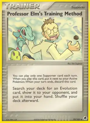 Professor Elm's Training Method 79/101 EX Dragon Frontiers
