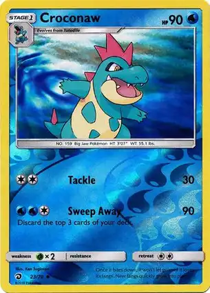 Croconaw 23/70 Dragon Majesty