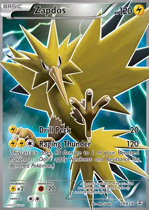 Zapdos 29/83 Generations