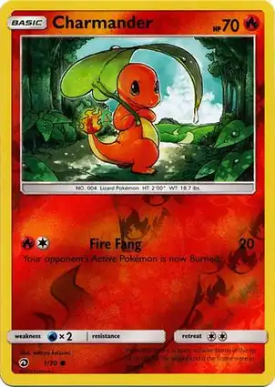 Charmander 1/70 Dragon Majesty