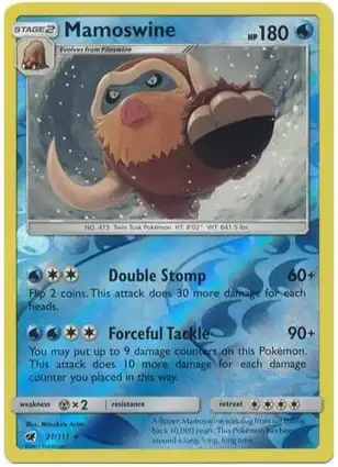 Mamoswine 21/111 Crimson Invasion