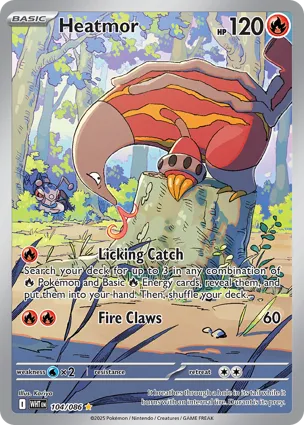 Heatmor 104/086 White Flare
