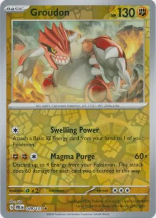 Groudon 049/131 Prismatic Evolutions