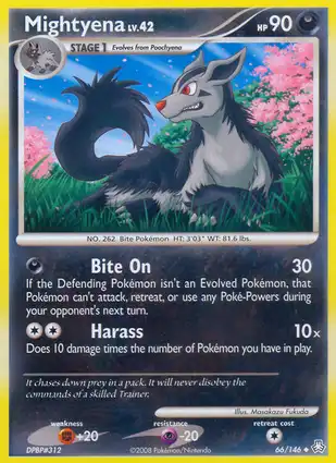 Mightyena 66/146 Legends Awakened