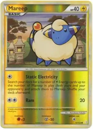 Mareep 73/123 HeartGold & SoulSilver