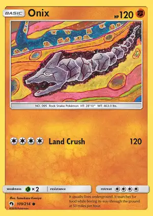 Onix 109/214 Lost Thunder